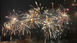 Scheveningen  Den Haag …vorgezogenes Silvesterfeuerwerk 2023 [upl. by Amoihc]