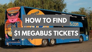 How To Find 1 MEGABUS Tickets [upl. by Mona]