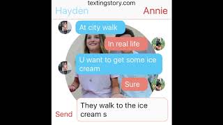 Hannie texting story Ep1 Mackenzie ruins everything ALL FAKE💜💙 [upl. by Elane701]