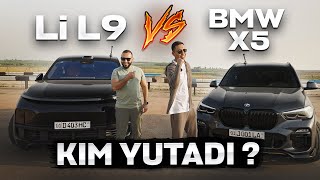 BMW X5 vs Li L9 Jahongir Latipov bilan poyga Гонки с Джахангиром Латыповым DragRace [upl. by Adria111]