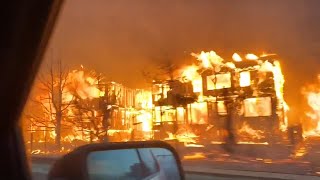 Dramatic Marshall Fire Evacuation Captured by Bodycams [upl. by Araf]