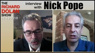 Richard Dolan Show with Nick Pope Incredible UFO Encounters in Britain 11192018 [upl. by Devy992]