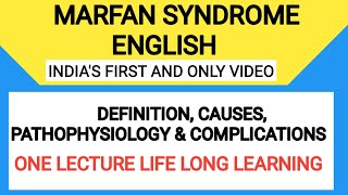 Marfan Syndrome English  Marfan Syndrome  causes symptoms diagnosis treatment pathology [upl. by Ephrem]