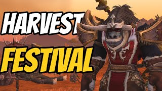 Harvest Festival Guide  WoW Harvest Festival World Event [upl. by Herson]