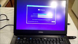 TBT 3  Dell E6410 Fresh Windows 10 Install [upl. by Lunn]