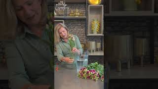 Lisianthus care tips by Gill how to put your Lisianthus in water [upl. by Leslee]