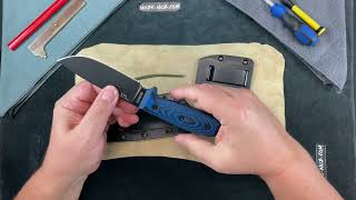 ES4PB008 ESEE Model 4 3D Fixed Blade Blue [upl. by Pretrice]