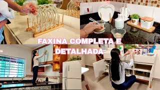 FAXINA COMPLETA NA COZINHALIMPEZA E ORGANIZAÇÃO DOS ARMÁRIOS [upl. by Hagerman621]