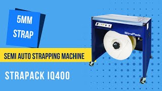 Strapack IQ400 Strapping Machine [upl. by Yanehs76]