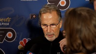 12 PHI vs EDM Postgame John Tortorella [upl. by Perreault]