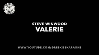 Steve Winwood  Valerie  Karaoke [upl. by Astto]