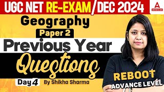 UGC NET Geography Previous Year Question 4  UGC NET Paper 2 Geography By Shikha Maam [upl. by Levy]