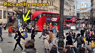 Piccadilly Circus to Soho London Walking Tour [upl. by Tobin125]