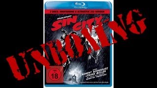 Sin City BluRay Unboxing [upl. by Esten]