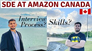 SDE at Amazon Canada🔥 Skills Interview process Projects Everything you need to know [upl. by Notterb]