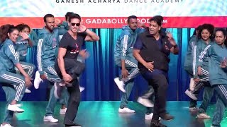 Tiger Shroff Teaching Dance Ganesh Acharya  Tiger Sizzling Performance [upl. by Cofsky]