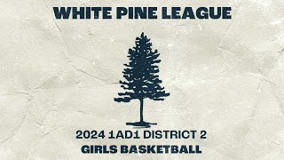 2024 WHITE PINE LEAGUE GIRLS BASKETBALL TOURNAMENT  DAY 4 [upl. by Ialohcin941]