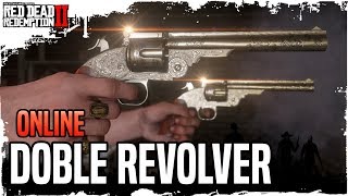 Red Dead 2 Online  Como CONSEGUIR DOBLE REVOLVER ¡ Funda Duales de Equitacion [upl. by Atikel]