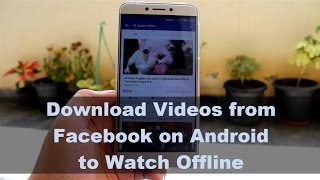 The Best Way to Download HD Facebook Videos on Android  Guiding Tech [upl. by Akinahc]