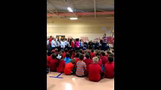 Veterans Day Kids Sing The Armed Forces Medley [upl. by Aidua]