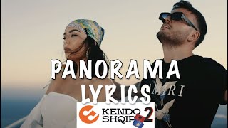 Ardian Bujupi x Xhensila  PANORAMA Lyrics [upl. by Denver]