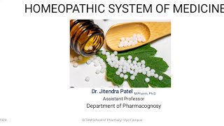 Homeopathic system of medicinesunit 1HDTsem 6 homeopathy homeopathic homeopathicmedicine [upl. by Eenoj676]