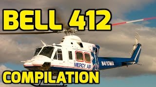 Bell 412 Helicopter In Action [upl. by Yrtnej576]