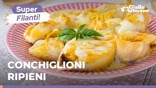 CONCHIGLIONI RIPIENI di ZUCCA SALSICCIA e RICOTTA Un primo esplosivo dal ripieno filante e gustoso [upl. by Rednazxela]