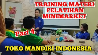 TRAINING MATERI PENGELOLAAN MINIMARKET MANDIRI PART 4 konsultanminimarket minimarketmandiri [upl. by Rosemonde]