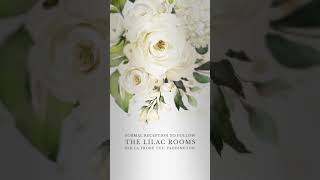 Classy Video Wedding Invitation Card Design  Floral and Gold [upl. by Yahsed449]