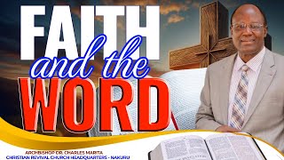 FAITH AND THE WORD  Archbishop Dr Charles Marita  Power For Living From Dallas Tx [upl. by Marillin]