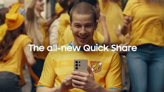 The AllNew Quick Share  Samsung [upl. by Osnofledi]