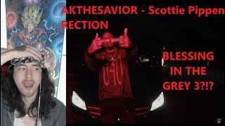 AKTHESAVIOR  Scottie Pippen Official Music Video  REACTION [upl. by Leirum598]