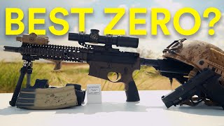 MK18 Best LPVO Combat Zero [upl. by Einaled]