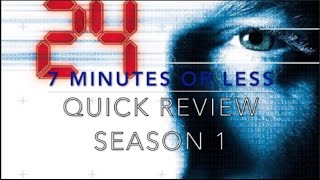 24 Season 1 Quick review [upl. by Boehike282]