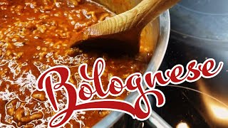 Wie geht eine einfache schnelle Bolognese Rezept  Anleitung  Tipp BologneseSauce ☠️ [upl. by Mitzi198]