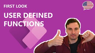 PowerApps Dont repeat yourself with USER DEFINED FUNCTIONS [upl. by Dnaleel]