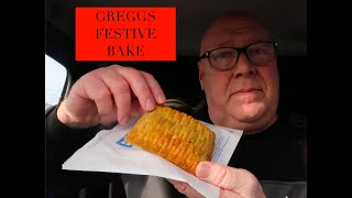 Greggs Festive Bake And A Rant About The Word Christmas [upl. by Adnoluy]