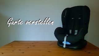 Gurte verstellen Maxi Cosi Kindersitz Priori SPS [upl. by Olwen]