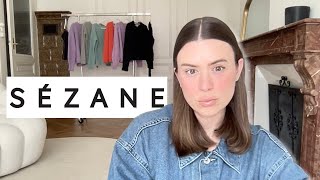 SÉZANE Try On Haul  First Impressions Size ML [upl. by Bonine]