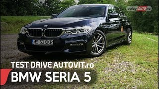 2018 BMW 530d  SERIA 5   TEST DRIVE AUTOVITro  BMW XCARS MURES [upl. by Drake]