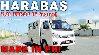 2021 Foton Harabas TM300 is made in the Philippines for the Filipinos  SoJooCars [upl. by Lissner]