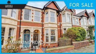 Walkthrough property video tour of 15 Mafeking Road  Penylan [upl. by Schwinn]