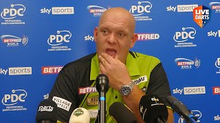 Michael van Gerwen gives HONEST TAKE on Andrew Gilding  reaction to defeating Joe Cullen [upl. by Michaeline]