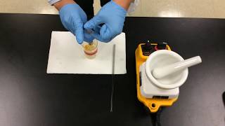 How to compound or make a pluronic organogel PLOwith mortar and pestle [upl. by Naimerej505]