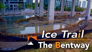 Torontos NEW Ice Skating Trail THE BENTWAY My Imaginary Test [upl. by Htevi354]