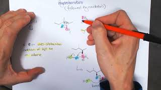 Hydroboration dihydroxylation and ozonolysis [upl. by Aramenta]