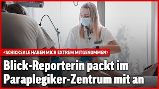 BlickReporterin packt im ParaplegikerZentrum mit an  Fünf Tage fünf Jobs  Tag 3 [upl. by Selohcin]