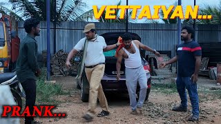 Vettaiyan Prank  Prankster rahul amp azar  comdey Videos [upl. by Gapin363]