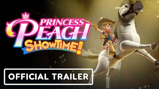 Princess Peach Showtime  Official Peach in the Spotlight Trailer [upl. by Arhaz789]